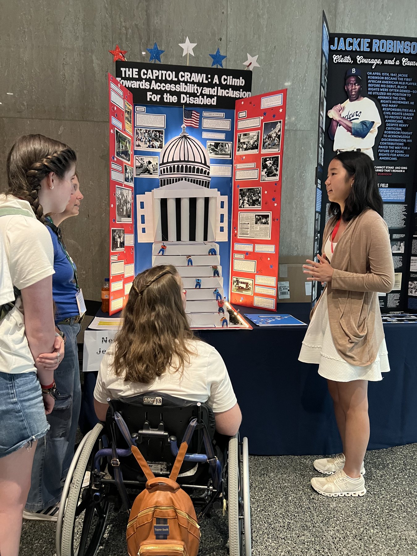 Presentation at the Smithsonian Museum of American History on the Capitol Crawl: a climb toward accessibility and the ADA